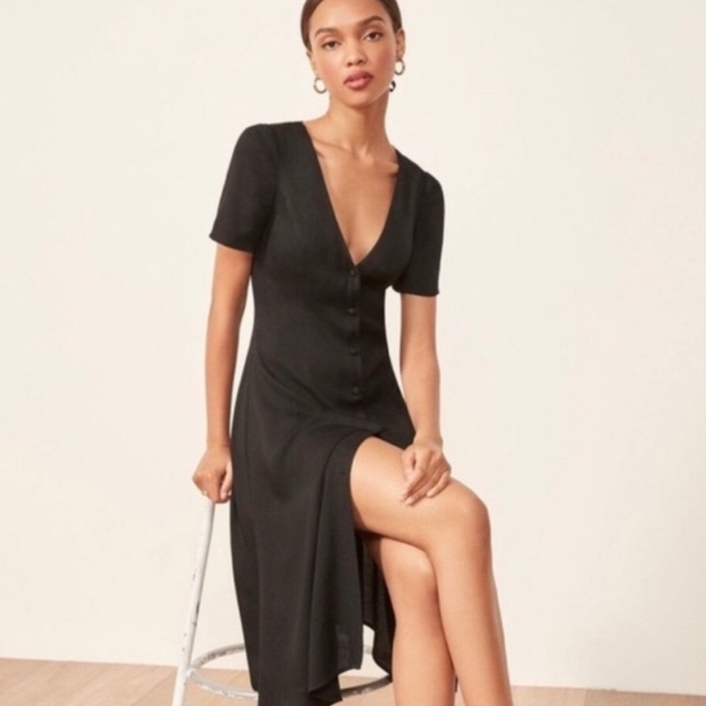 Reformation Locklin Midi Dress